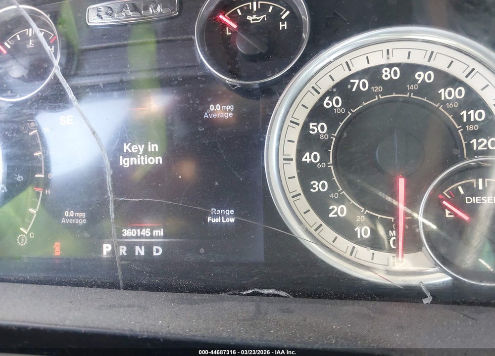 2016 RAM 2500 LONE STAR VIN: 3C6UR5DL3GG314876