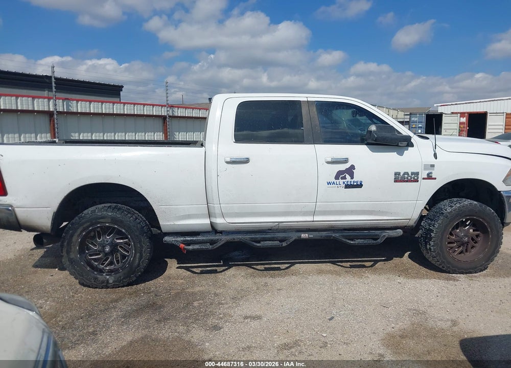 2016 RAM 2500 LONE STAR VIN: 3C6UR5DL3GG314876