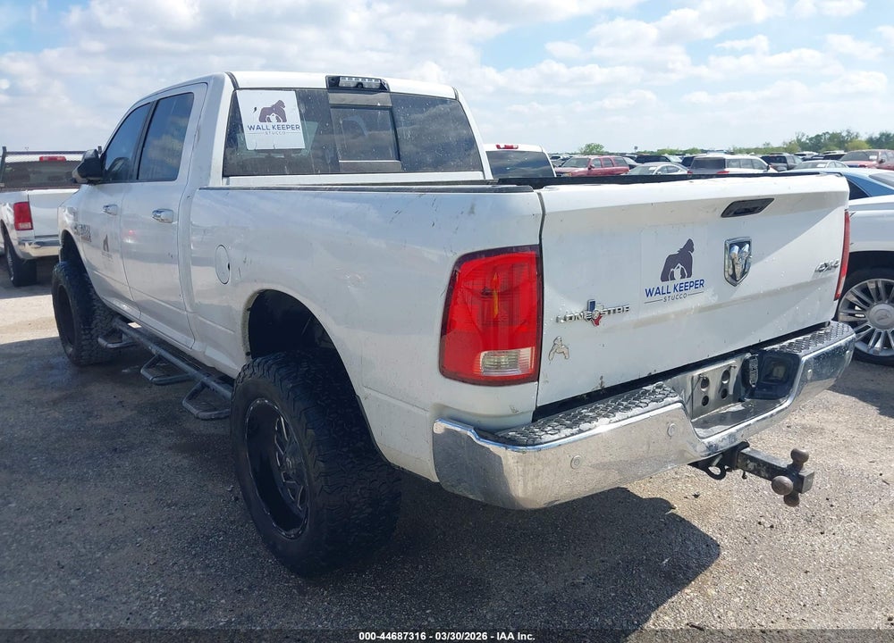 2016 RAM 2500 LONE STAR VIN: 3C6UR5DL3GG314876