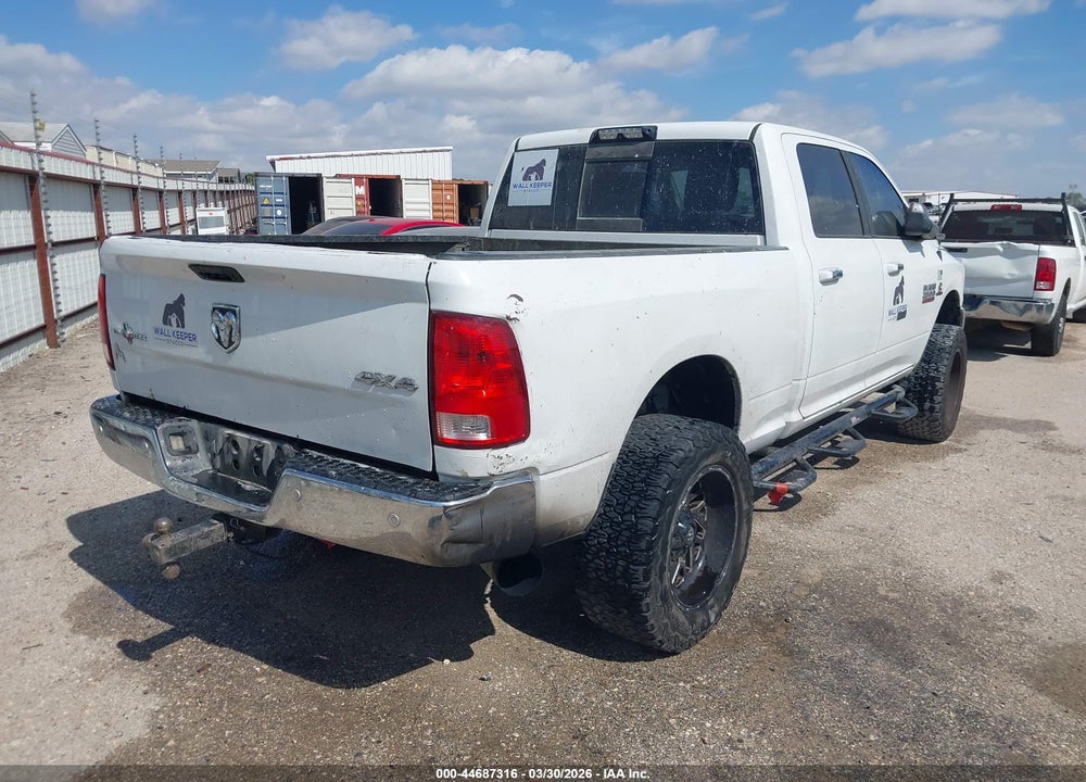 2016 RAM 2500 LONE STAR VIN: 3C6UR5DL3GG314876