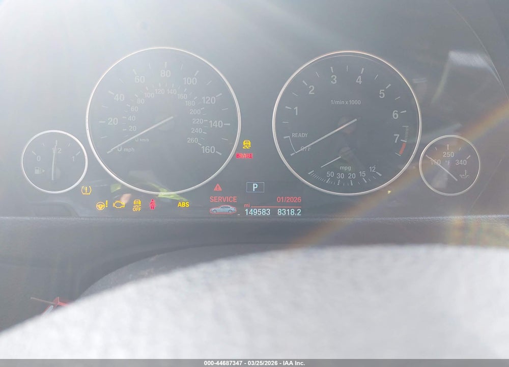 2014 BMW 320I XDRIVE VIN: WBA3C3C58EF983833