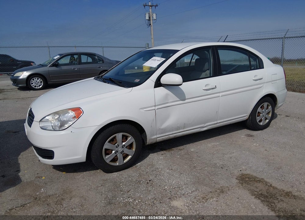 2010 HYUNDAI ACCENT GLS VIN: KMHCN4AC6AU432452