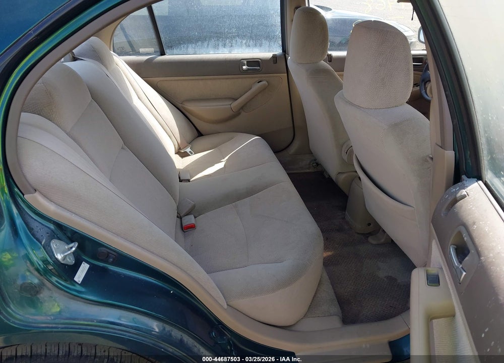 2002 HONDA CIVIC LX VIN: 2HGES16512H610711