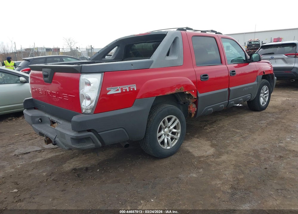 2004 CHEVROLET AVALANCHE 1500 VIN: 3GNEC12T94G219512