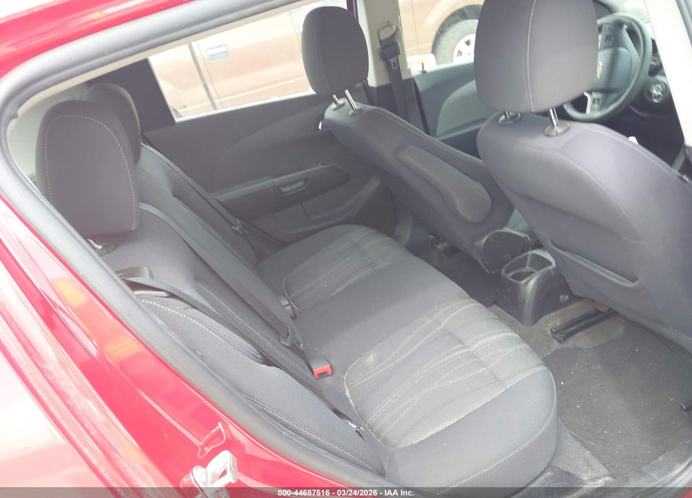 2013 CHEVROLET SONIC LT MANUAL VIN: 1G1JD6SB5D4193201