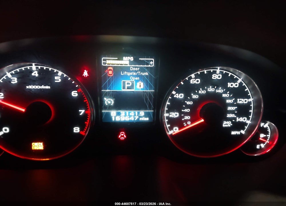2014 SUBARU OUTBACK 2.5I LIMITED VIN: 4S4BRBMC3E3202606