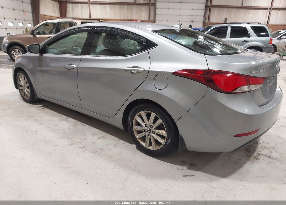2015 HYUNDAI ELANTRA SE VIN: KMHDH4AEXFU355010