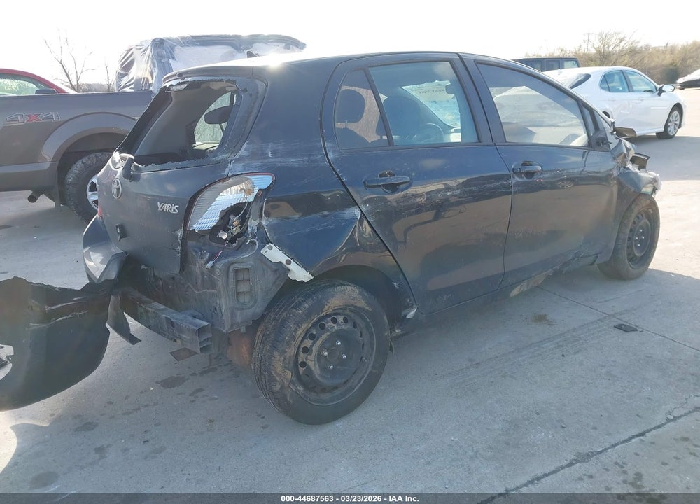 2011 TOYOTA YARIS VIN: JTDKT4K34B5342944
