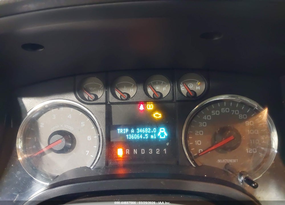 2009 FORD F-150 XLT VIN: 1FTPX14V79FB28753