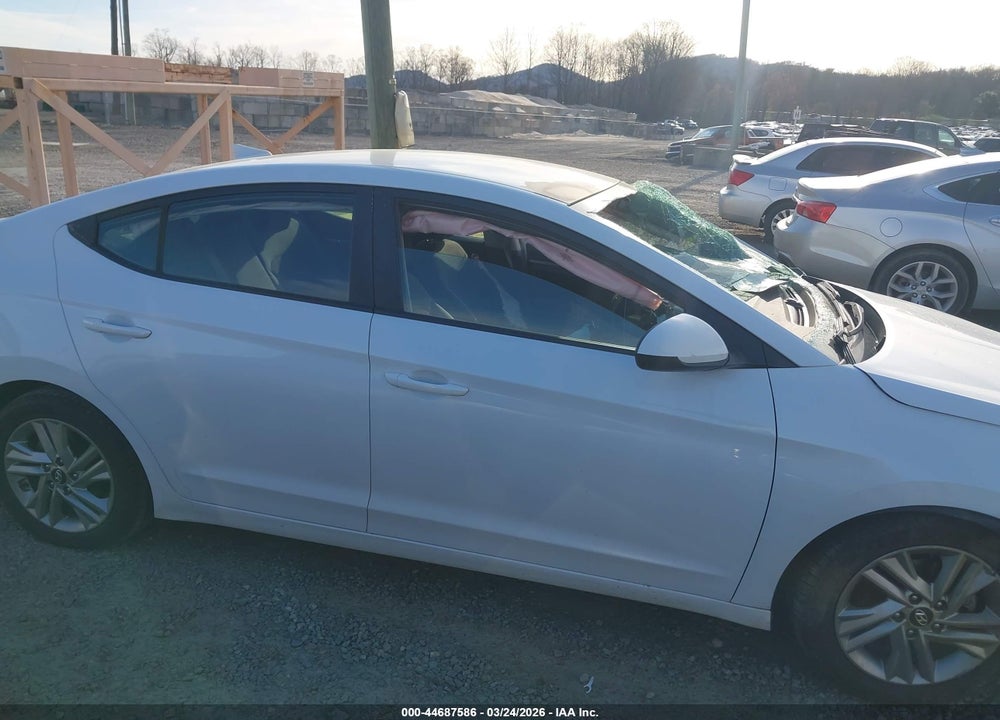 2019 HYUNDAI ELANTRA SEL VIN: 5NPD84LF9KH429287