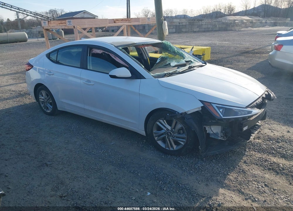 2019 HYUNDAI ELANTRA SEL VIN: 5NPD84LF9KH429287
