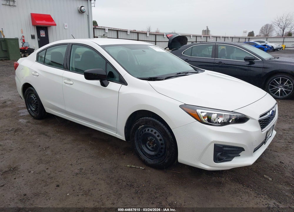 2017 SUBARU IMPREZA 2.0I VIN: 4S3GKAA60H1619107