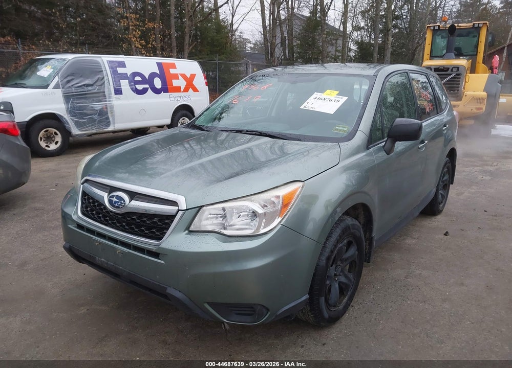 2014 SUBARU FORESTER 2.5I VIN: JF2SJAAC0EH423031