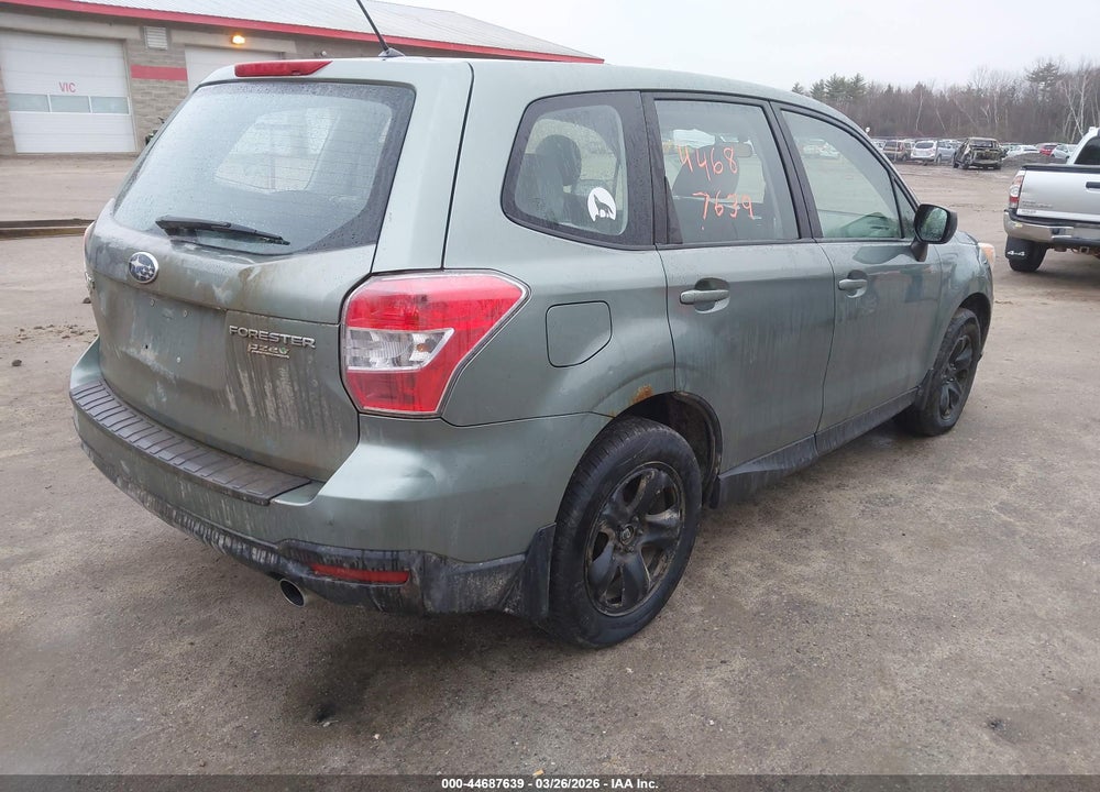 2014 SUBARU FORESTER 2.5I VIN: JF2SJAAC0EH423031