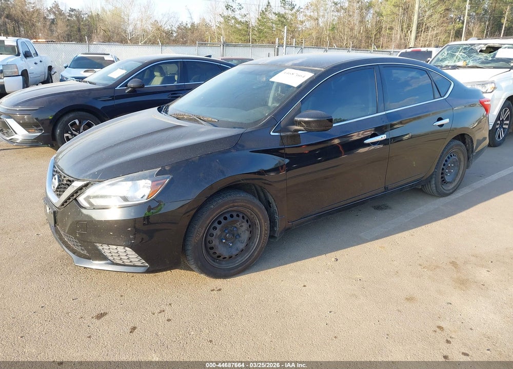 2016 NISSAN SENTRA SV VIN: 3N1AB7AP0GY292870