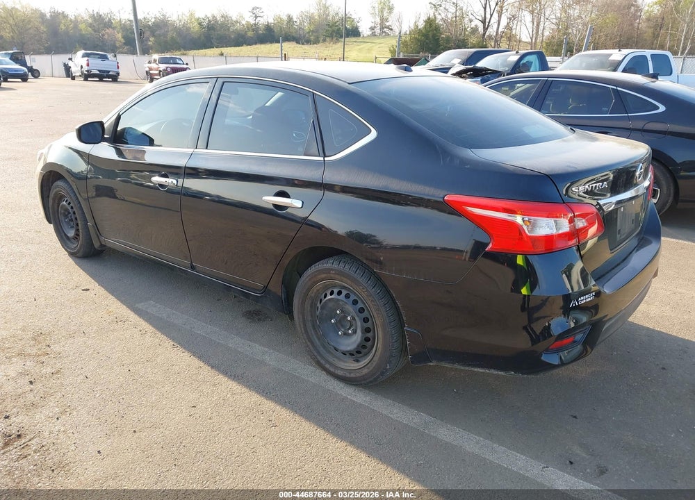 2016 NISSAN SENTRA SV VIN: 3N1AB7AP0GY292870