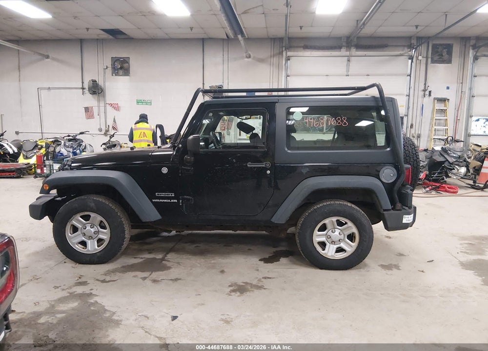 2013 JEEP WRANGLER SPORT VIN: 1C4AJWAG8DL587150