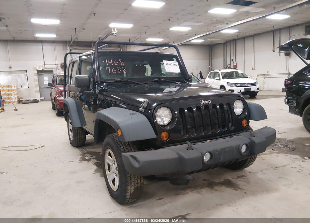 2013 JEEP WRANGLER SPORT VIN: 1C4AJWAG8DL587150