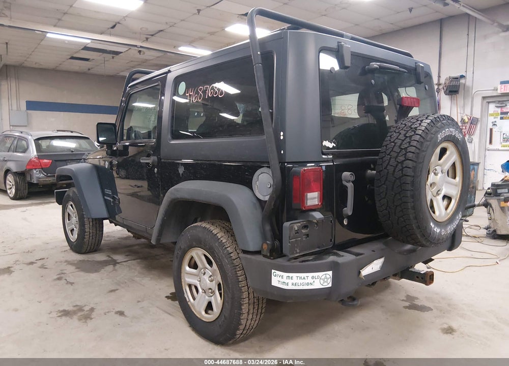 2013 JEEP WRANGLER SPORT VIN: 1C4AJWAG8DL587150