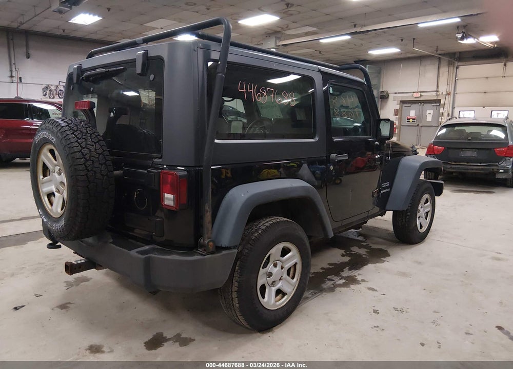 2013 JEEP WRANGLER SPORT VIN: 1C4AJWAG8DL587150