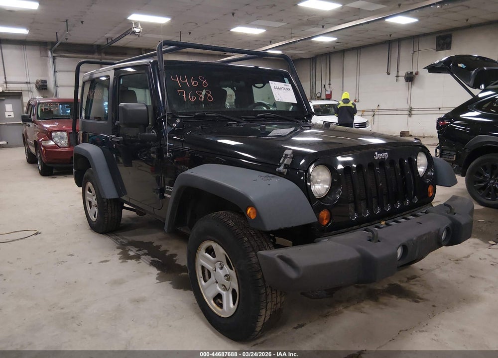 2013 JEEP WRANGLER SPORT VIN: 1C4AJWAG8DL587150