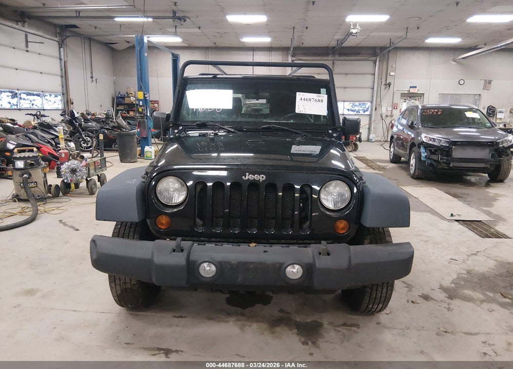 2013 JEEP WRANGLER SPORT VIN: 1C4AJWAG8DL587150