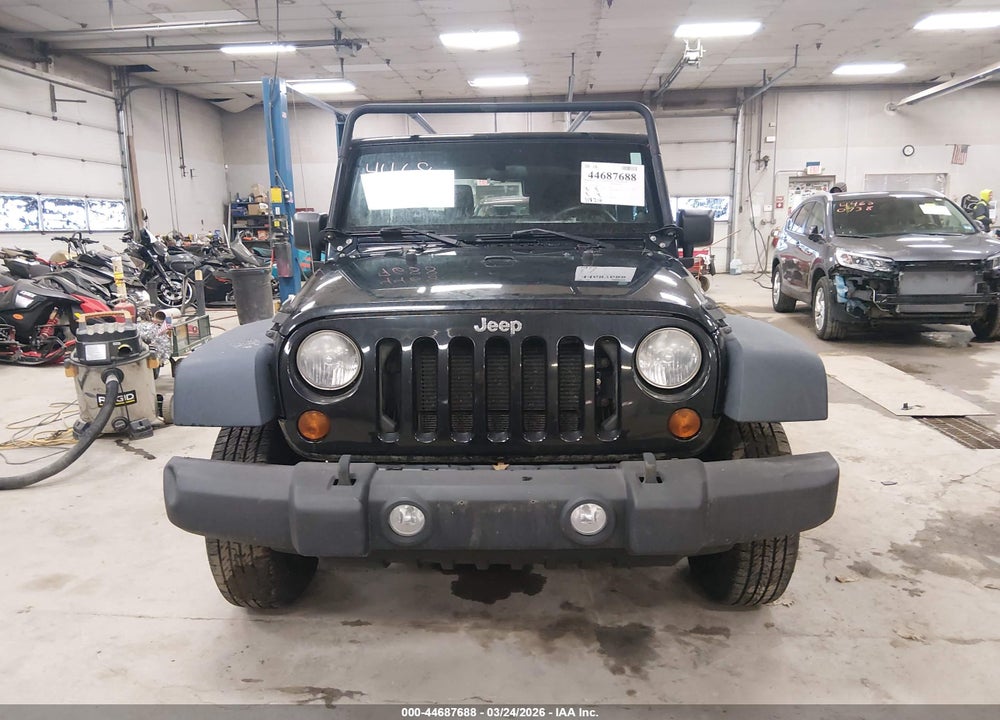 2013 JEEP WRANGLER SPORT VIN: 1C4AJWAG8DL587150