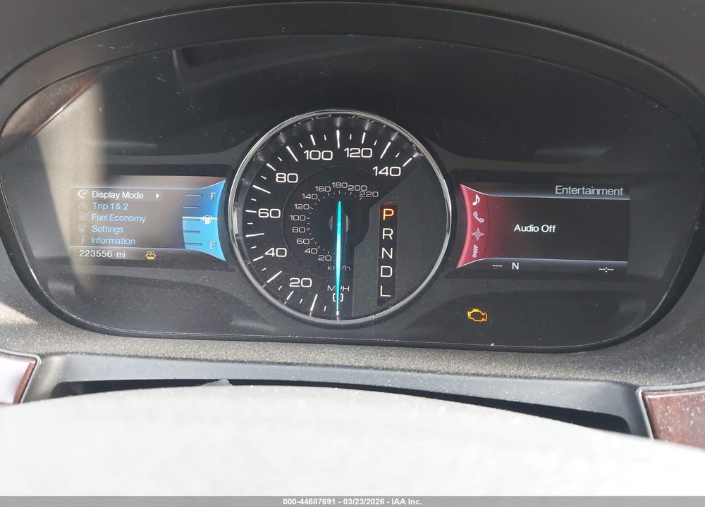 2012 FORD EDGE LIMITED VIN: 2FMDK3K93CBA09900