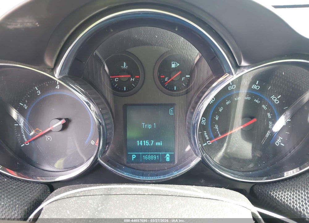 2011 CHEVROLET CRUZE 1LT VIN: 1G1PF5S93B7169034