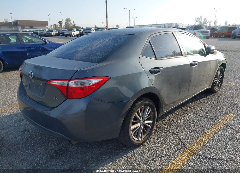 2015 TOYOTA COROLLA LE PLUS VIN: 5YFBURHE4FP186318