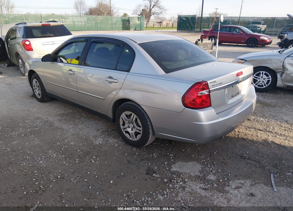 2007 CHEVROLET MALIBU LS VIN: 1G1ZS58F17F136225