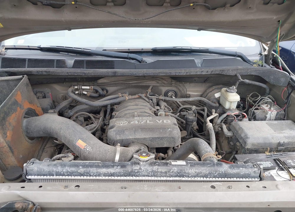 2008 TOYOTA TUNDRA BASE 4.7L V8 VIN: 5TBBT54108S459370