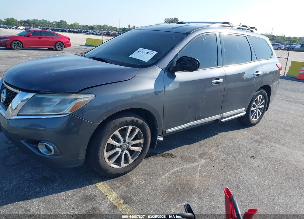 2014 NISSAN PATHFINDER SL VIN: 5N1AR2MM5EC606043