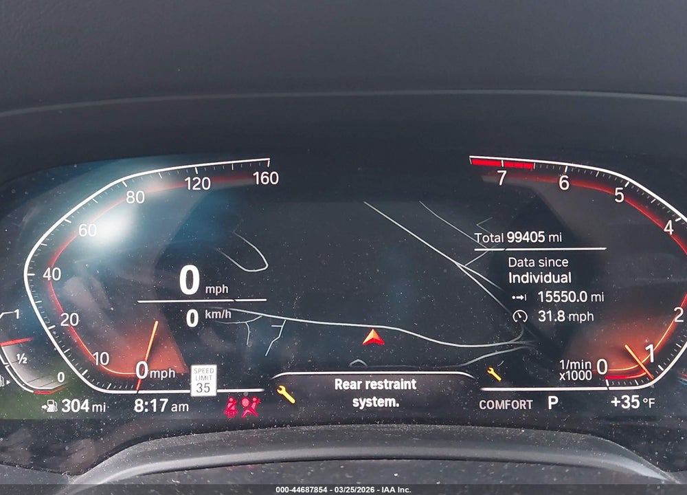2019 BMW X5 XDRIVE40I VIN: 5UXCR6C55KLL21254