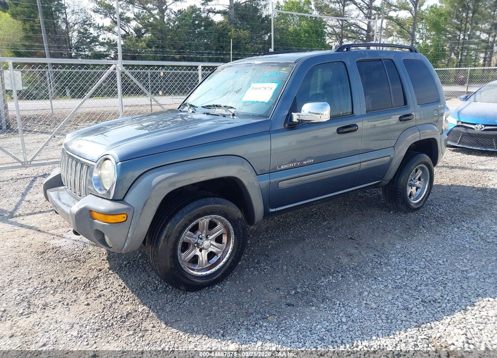 2002 JEEP LIBERTY SPORT VIN: 1J4GL48K82W190661