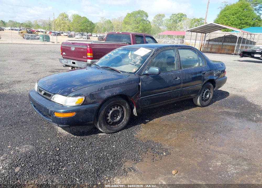 1996 TOYOTA COROLLA DX VIN: 1NXBB02E8TZ436809