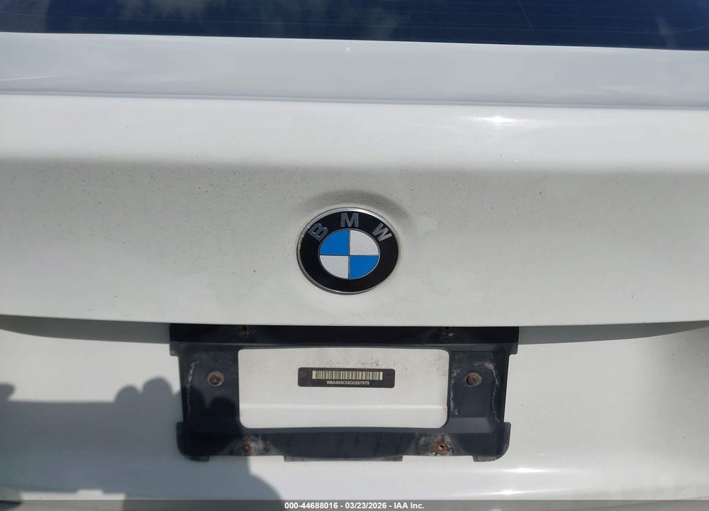 2016 BMW 428I GRAN COUPE VIN: WBA4A9C5XGG507979
