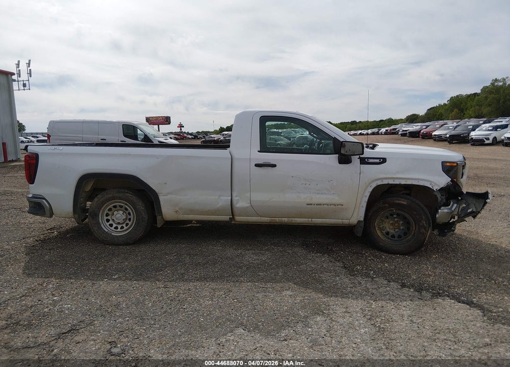 2025 GMC SIERRA 1500 4WD  LONG BOX PRO VIN: 3GTNUAEK4SG118013