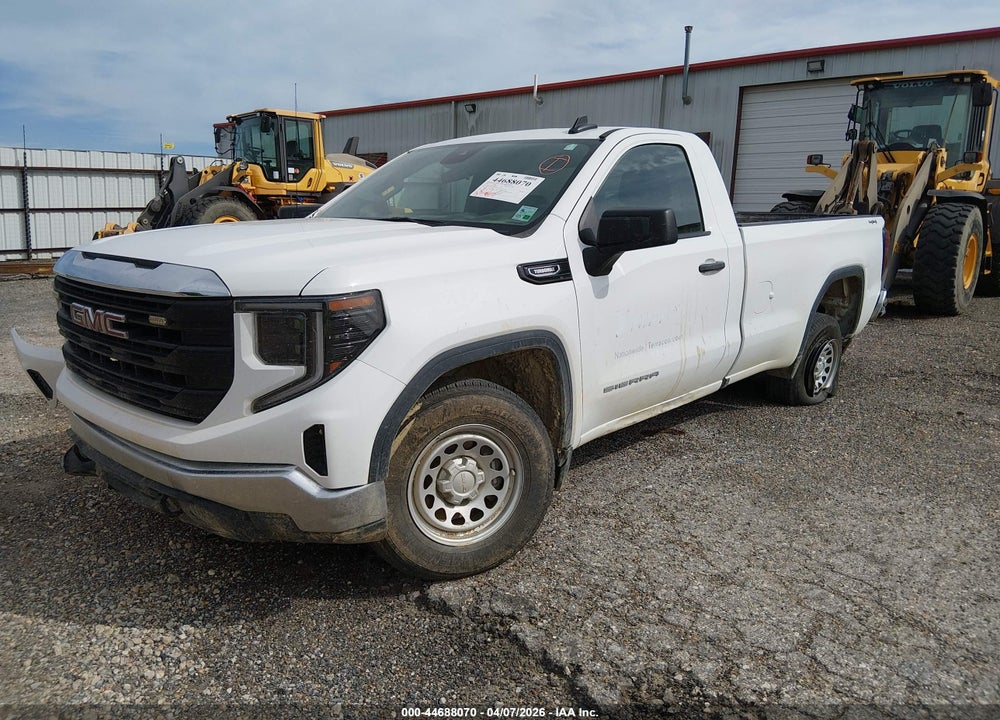 2025 GMC SIERRA 1500 4WD  LONG BOX PRO VIN: 3GTNUAEK4SG118013