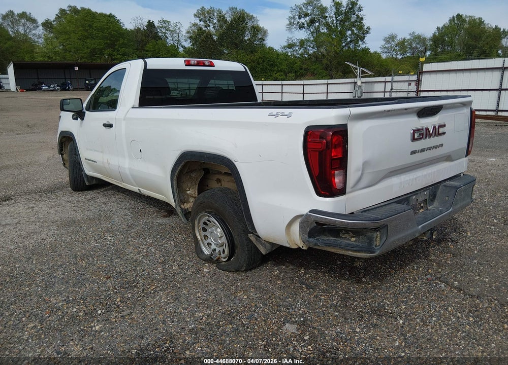 2025 GMC SIERRA 1500 4WD  LONG BOX PRO VIN: 3GTNUAEK4SG118013