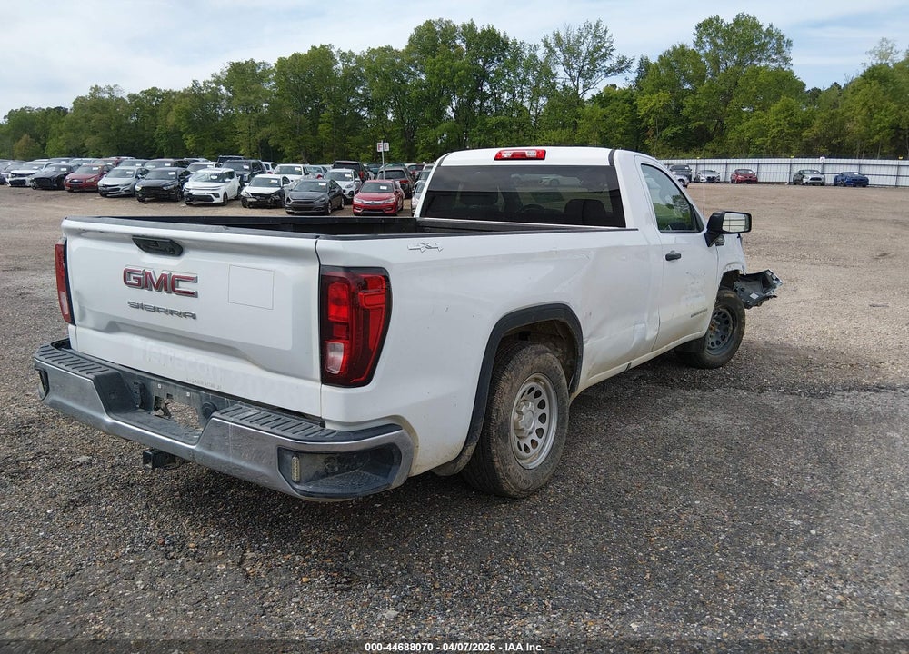 2025 GMC SIERRA 1500 4WD  LONG BOX PRO VIN: 3GTNUAEK4SG118013