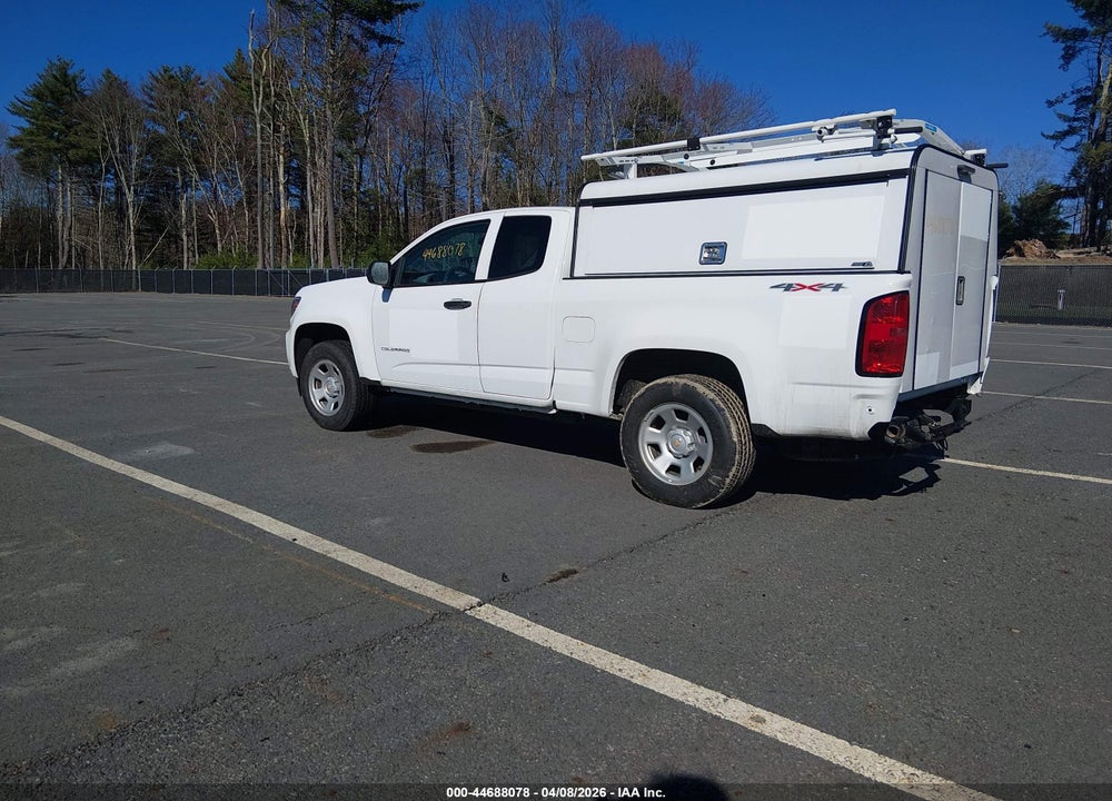 2022 CHEVROLET COLORADO 4WD  LONG BOX WT VIN: 1GCHTBEA0N1303899