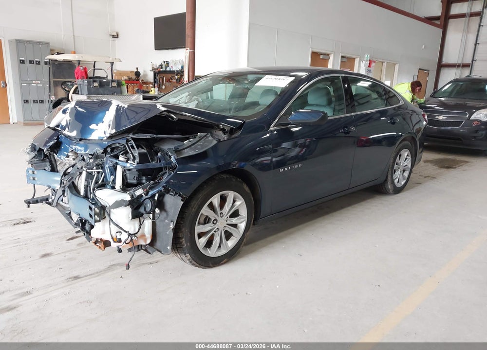2021 CHEVROLET MALIBU FWD LT VIN: 1G1ZD5ST4MF014141