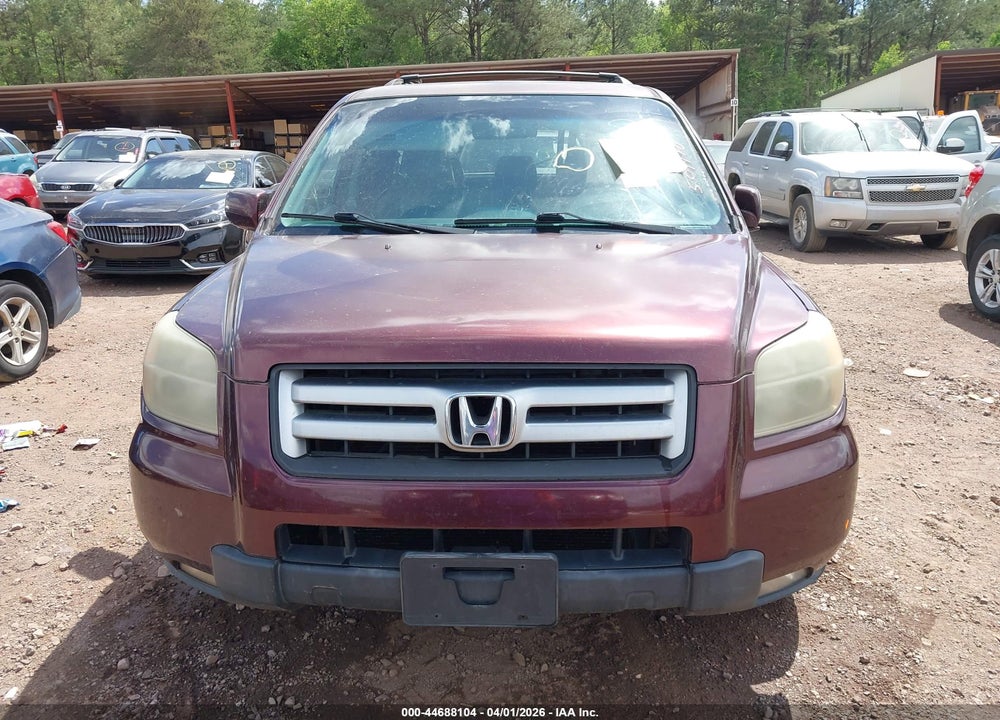 2007 HONDA PILOT EX-L VIN: 2HKYF18567H501110