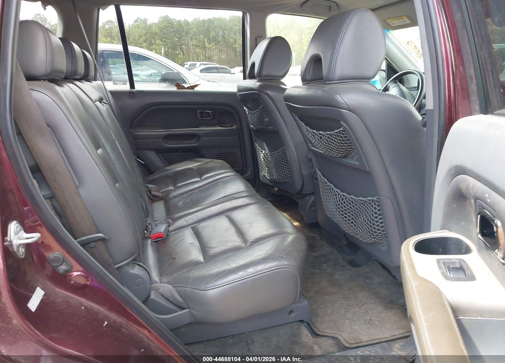 2007 HONDA PILOT EX-L VIN: 2HKYF18567H501110