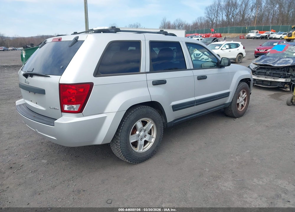2005 JEEP GRAND CHEROKEE LAREDO VIN: 1J4HR48N55C579163