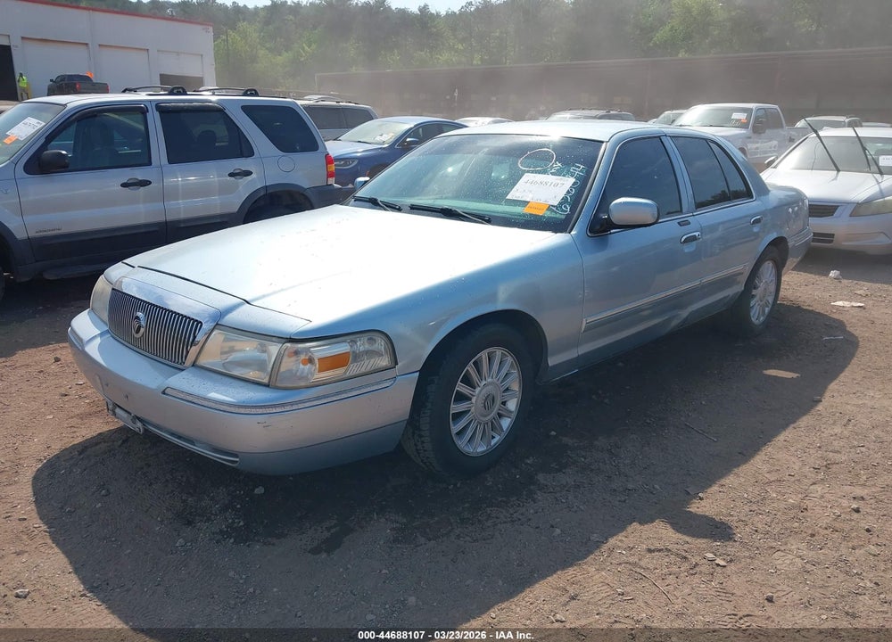 2008 MERCURY GRAND MARQUIS LS VIN: 2MEFM75VX8X656844