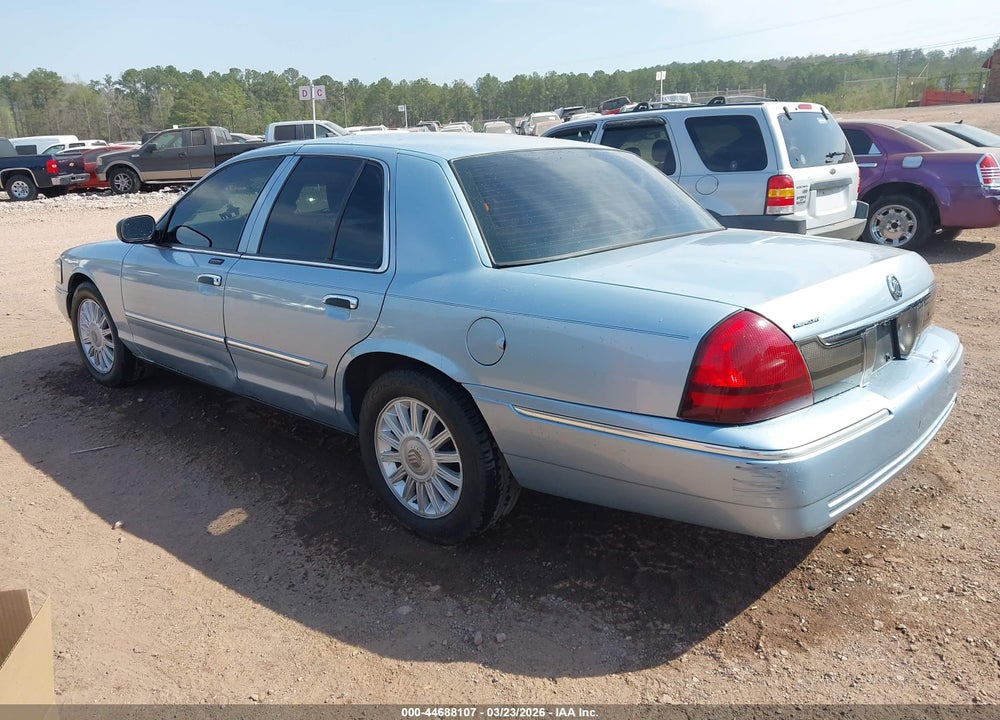 2008 MERCURY GRAND MARQUIS LS VIN: 2MEFM75VX8X656844