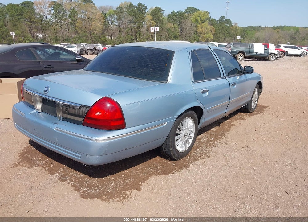 2008 MERCURY GRAND MARQUIS LS VIN: 2MEFM75VX8X656844