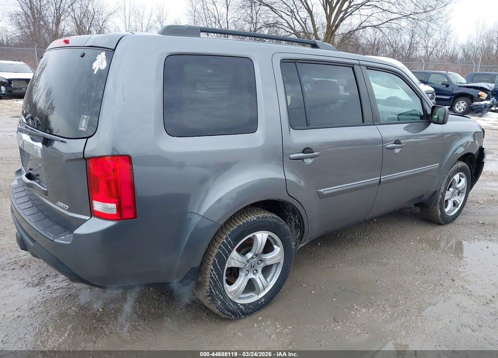 2012 HONDA PILOT EX-L VIN: 5FNYF4H56CB021224